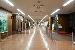 帯広空港の内観写真