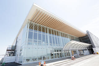 静岡空港の外観