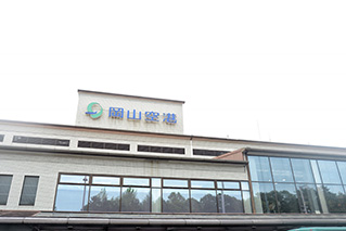 岡山空港の外観写真