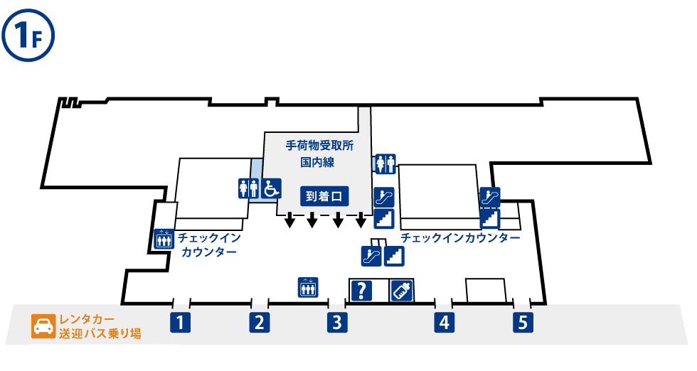 카고시마공항 터미널 안내