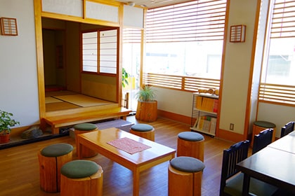 五勝手屋本舗の休憩所