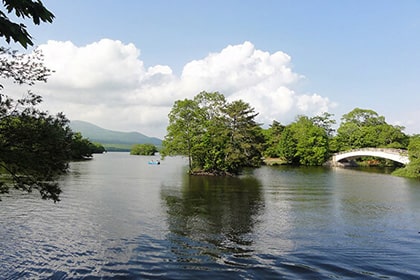 大沼国定公園の風景