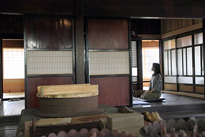 茨木家中出張番屋の内観