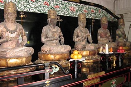 五大虚空蔵菩薩像