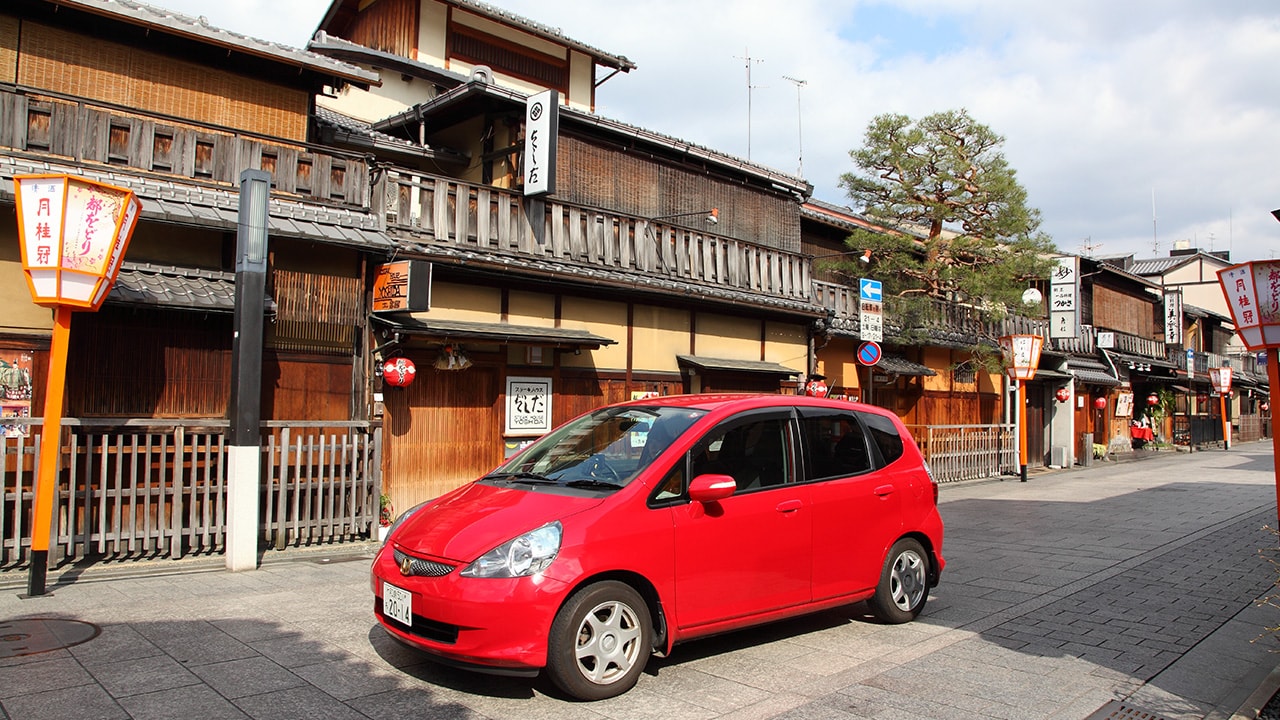 レンタカーで京都ドライブを楽しむ