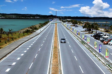 海中道路