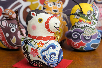 紅型染めのお土産品