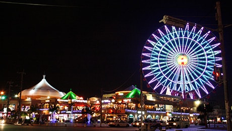 夜景を満喫する中部ナイトドライブ