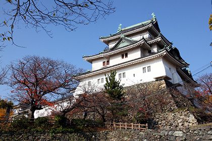 和歌山城の天守閣