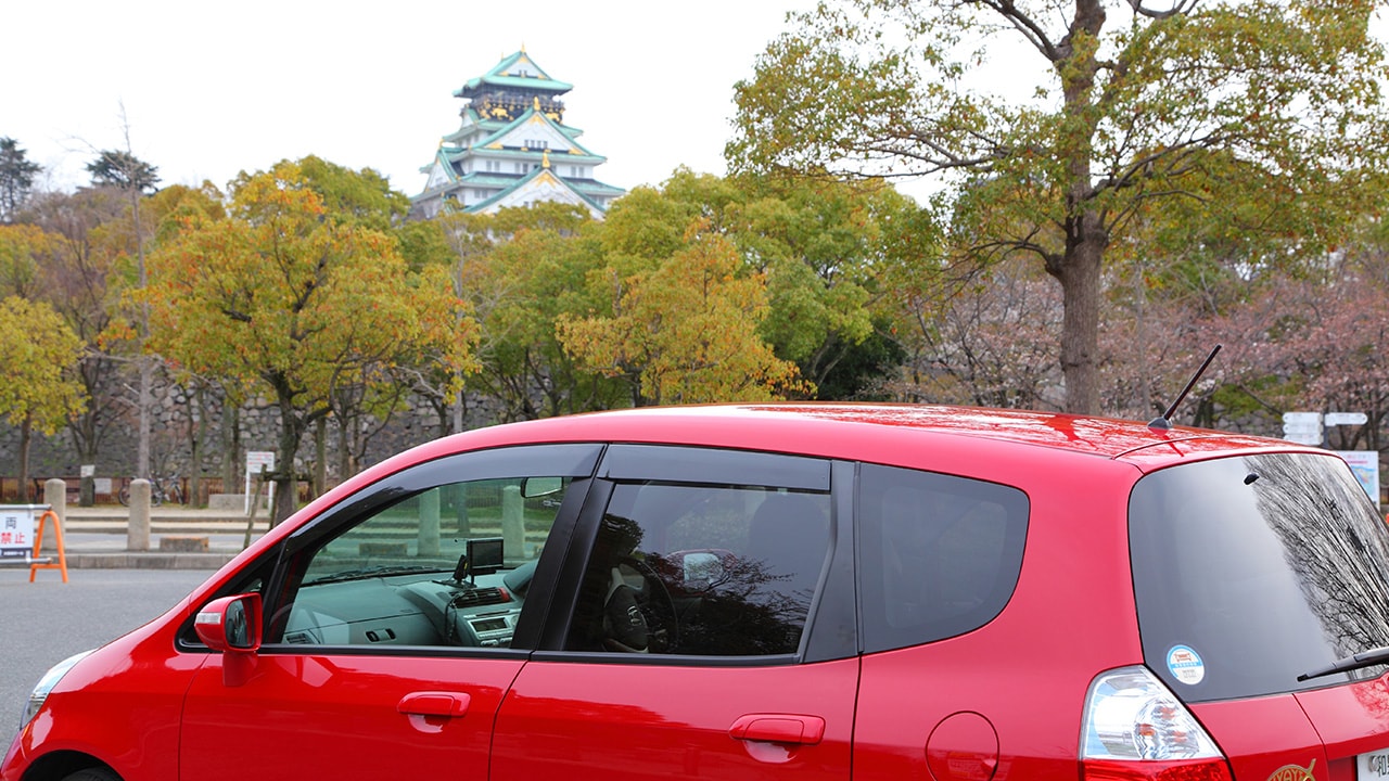 レンタカーで大阪ドライブを楽しむ