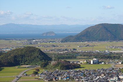のどかな田園風景