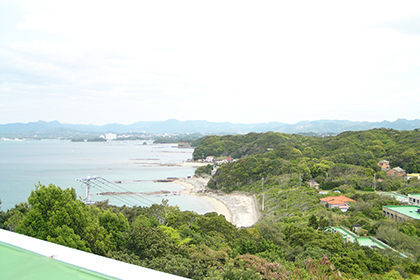 屋上からの景観